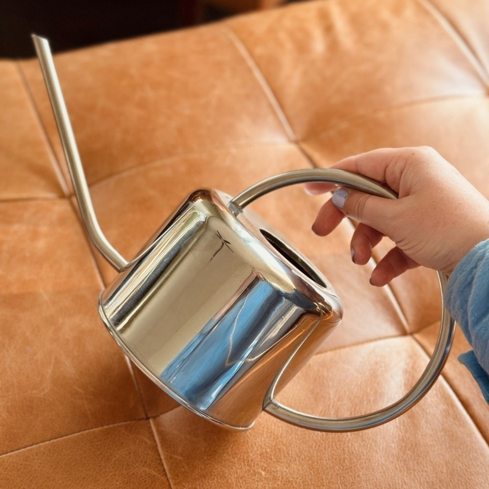 Vintage watering can metal
